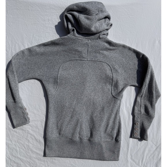 Burton Women's Dryride WB Minx Fleece Full Zip Grey Sweater Jacket Size L - Picture 3 of 6